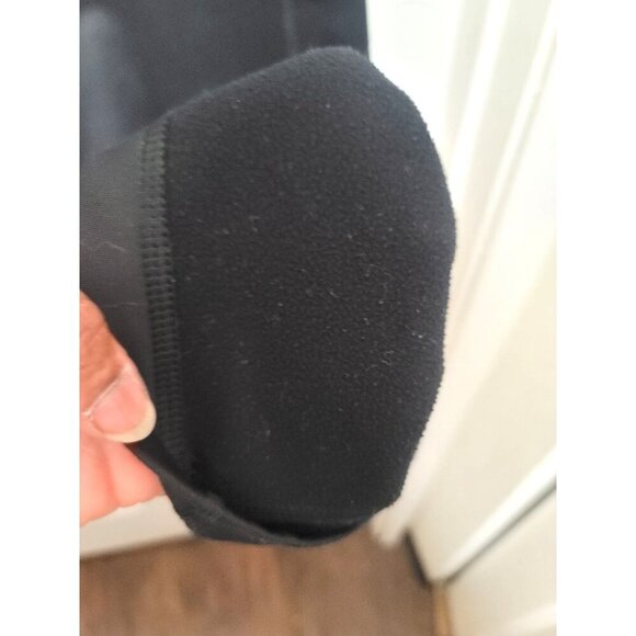 Eddie Bauer Women's Black Stretch Athletic Pants Medium Polyester Blend fleece l - Picture 8 of 9